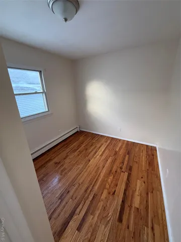 a view of wooden floor in a room
