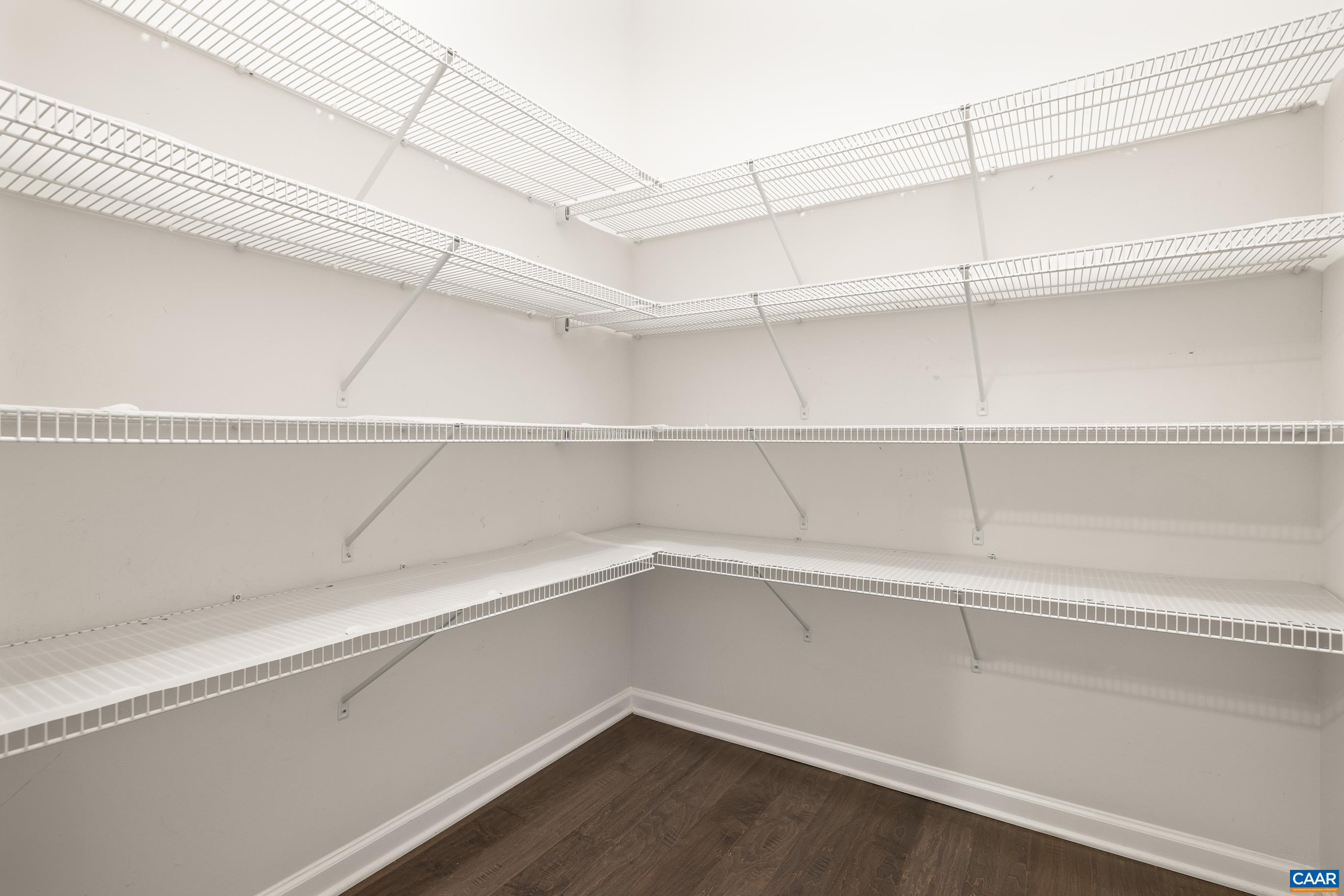 1622 Fowler Ridge Court Charlottesville, VA 22901 - Photo 40 of 75 a view of an empty walk in closet