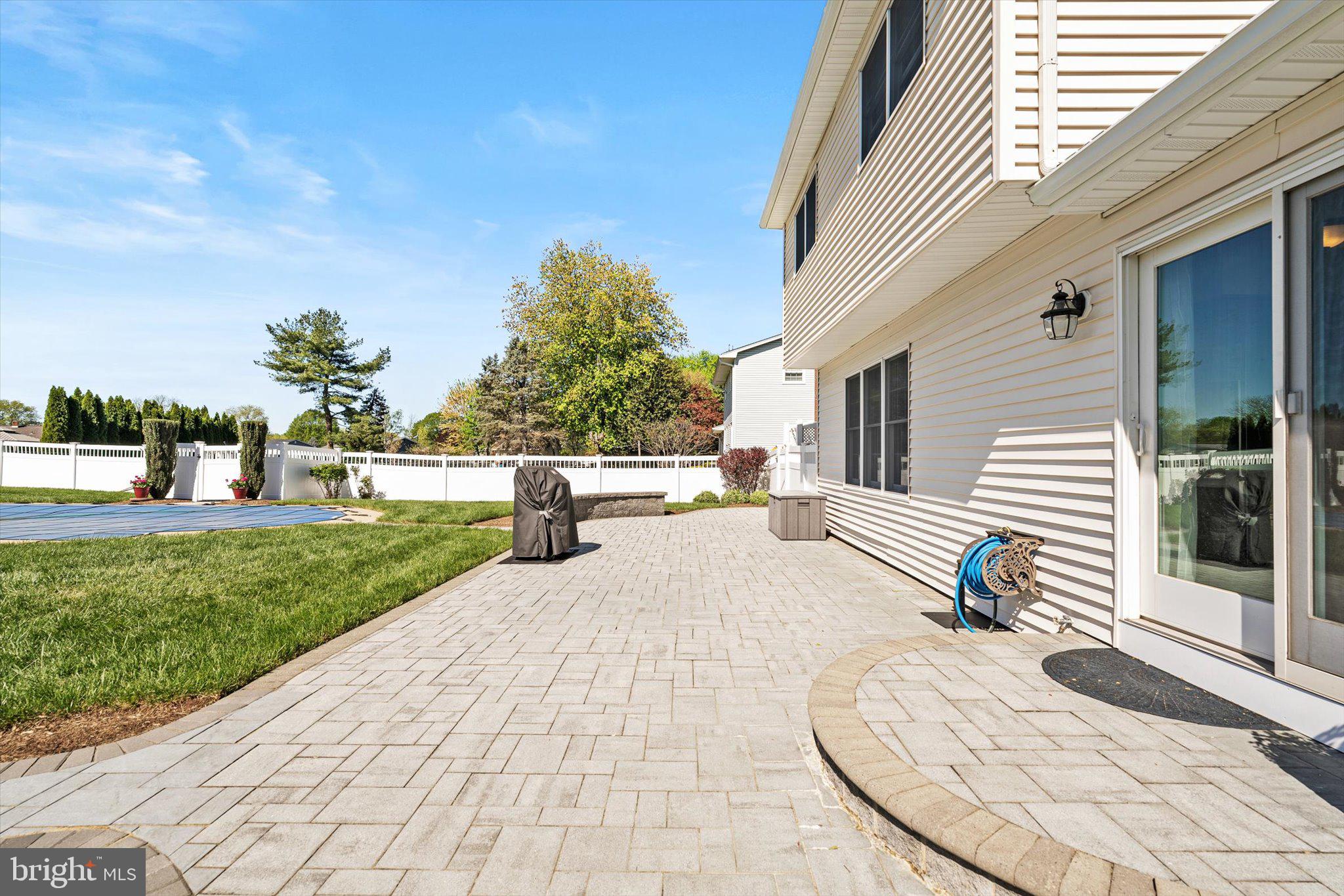 1111 Estates Boulevard Hamilton, NJ 08690 - Photo 37 of 47 a view of a backyard with sitting area