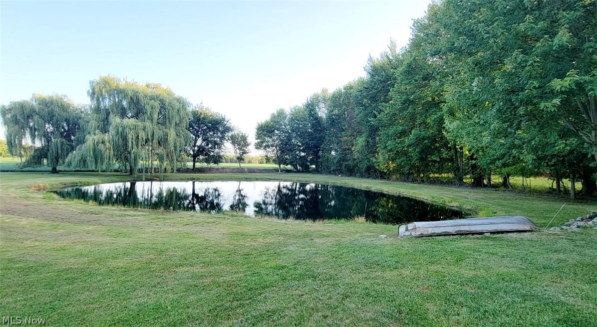 52675 North Ridge Road Vermilion, OH 44089 - Photo 30 of 42 View of property's Pond a willow tree and a yard