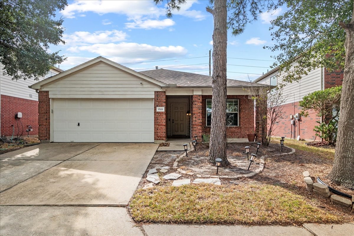17535 Prospect Meadows Drive Houston, TX 77095 - Photo 2 of 39 Welcome to 17535 Prospect Meadows Dr! This delightful 3-bedroom, 2-bath home with an additional flex room offers both comfort and functionality in the serene neighborhood of Canyon Lakes Village.