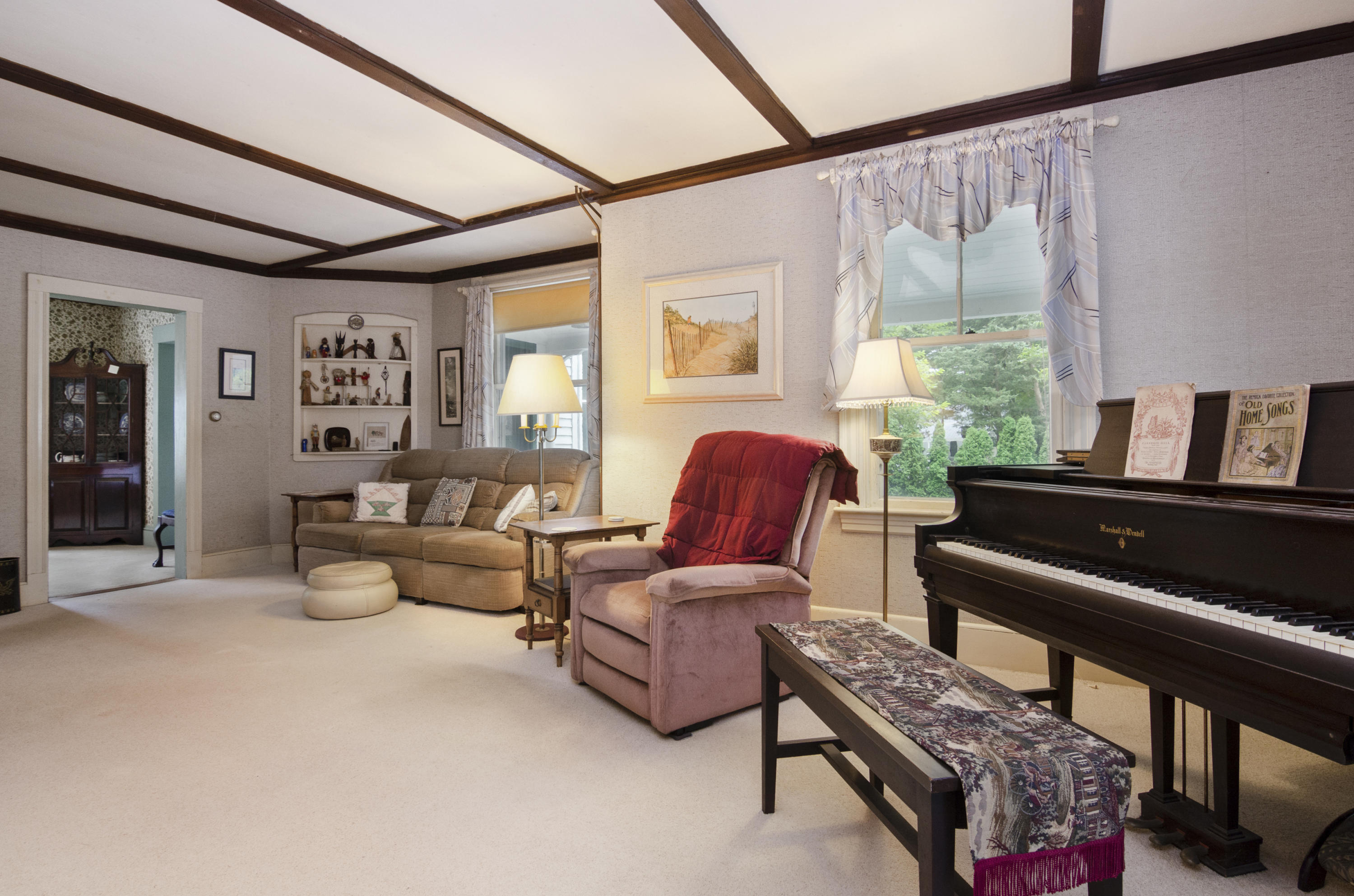 409 Barlows Landing Road Pocasset, MA 02559 - Photo 8 of 26 a living room with furniture and a large window