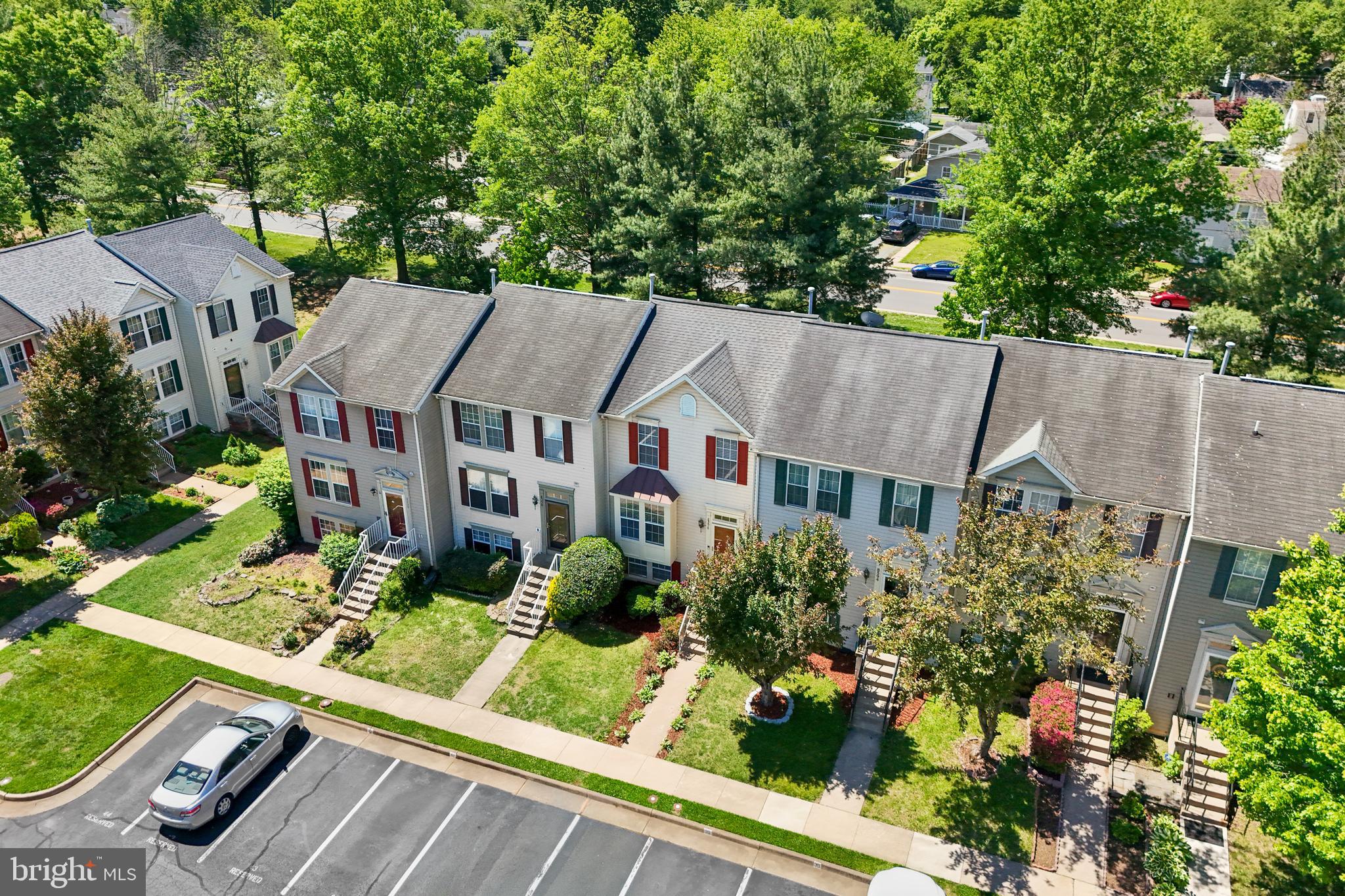 8596 Cold Harbor Loop Manassas, VA 20111 - Photo 50 of 52 an aerial view of a house