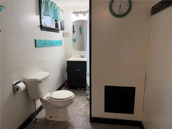 a view of a small space