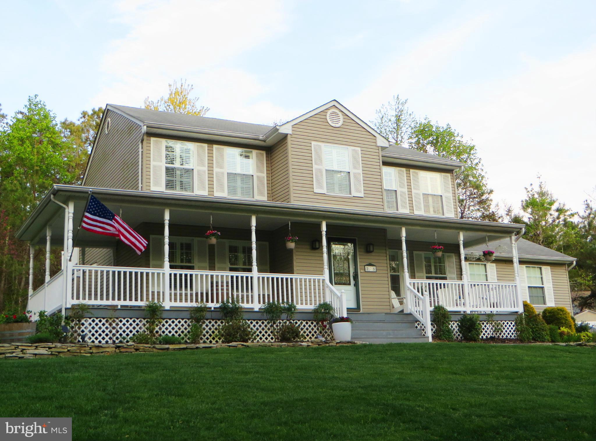 275 Hilltop Road Lusby, MD 20657 - Photo 1 of 30 Beautiful home with welcoming wrap porch!