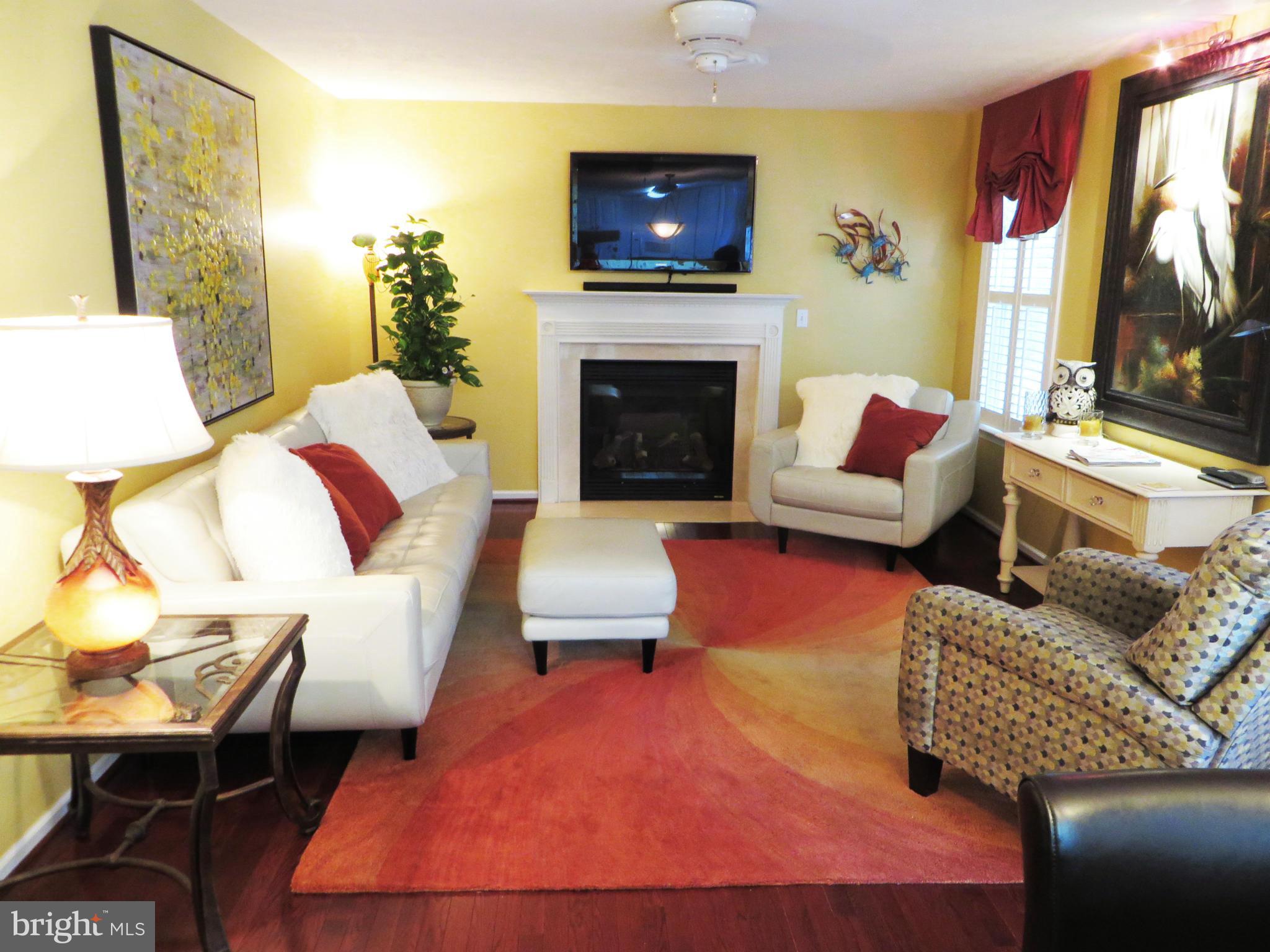 275 Hilltop Road Lusby, MD 20657 - Photo 2 of 30 Family room with gas fireplace