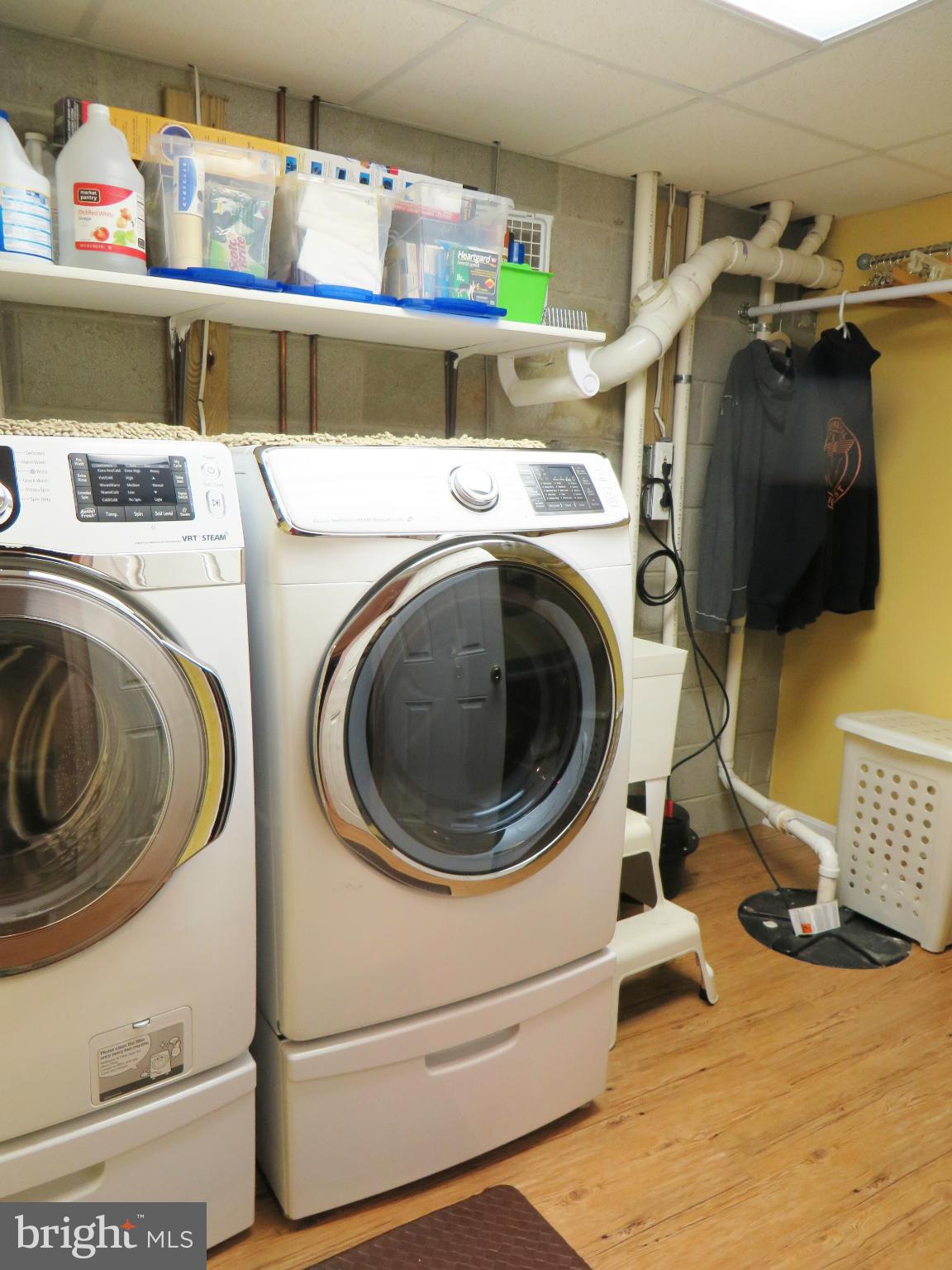 275 Hilltop Road Lusby, MD 20657 - Photo 25 of 30 Laundry room has countertop for folding