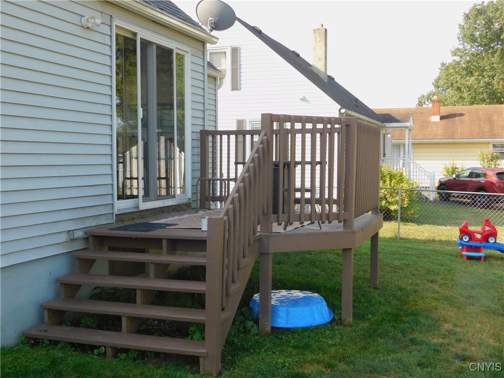 517 Coolidge Road Utica, NY 13502 - Photo 22 of 33 Back deck