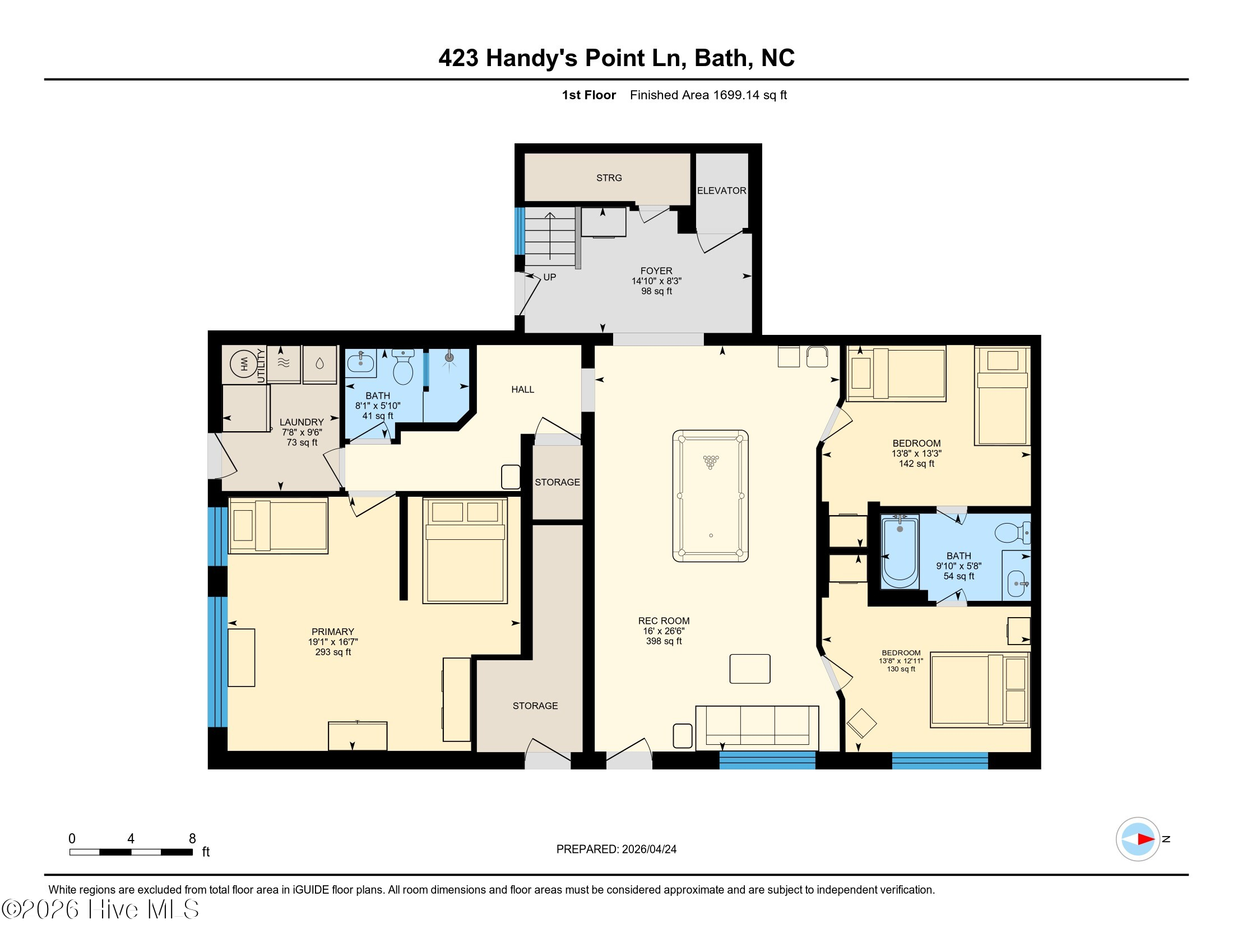 423 Handy's Point Lane Bath, NC 27808 - Photo 99 of 103