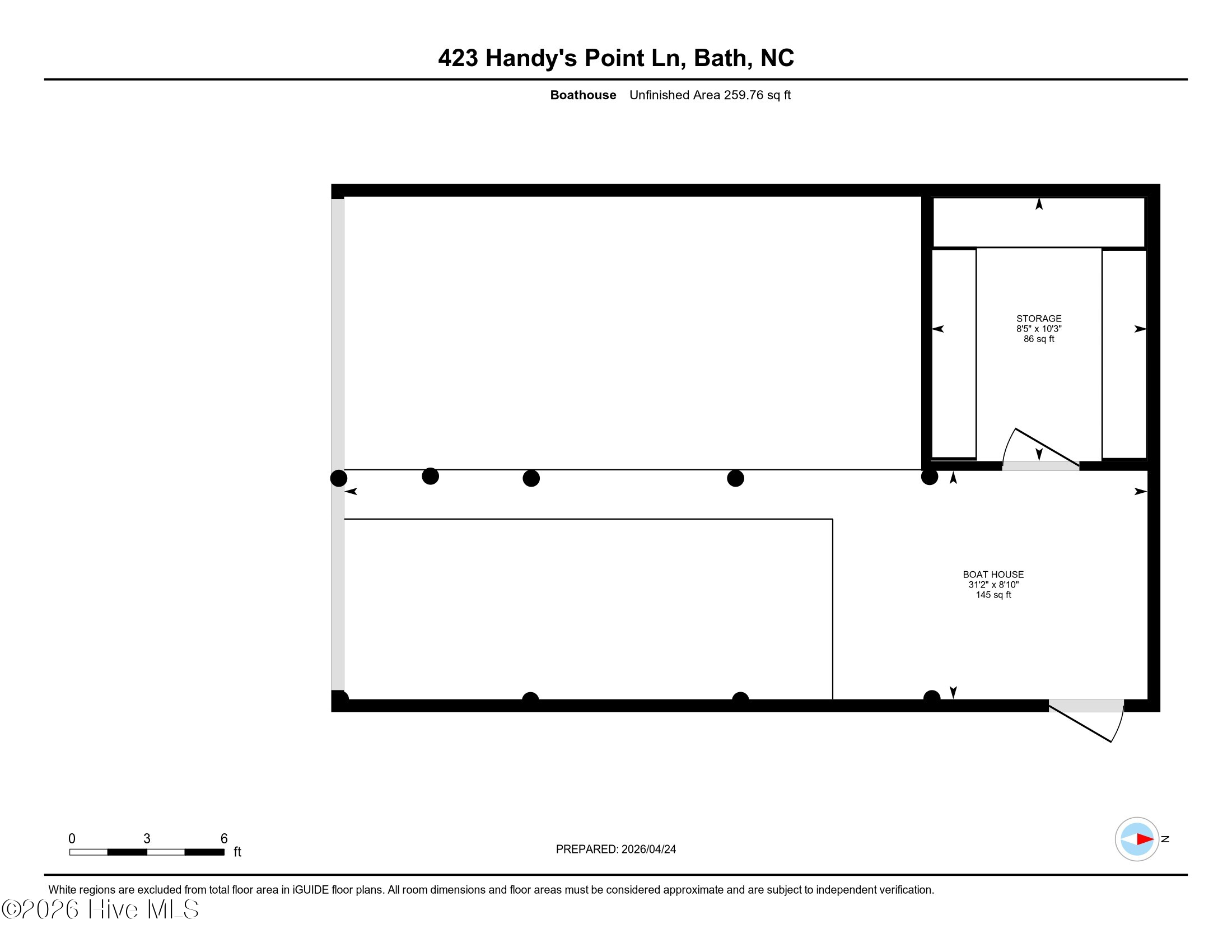 423 Handy's Point Lane Bath, NC 27808 - Photo 102 of 103