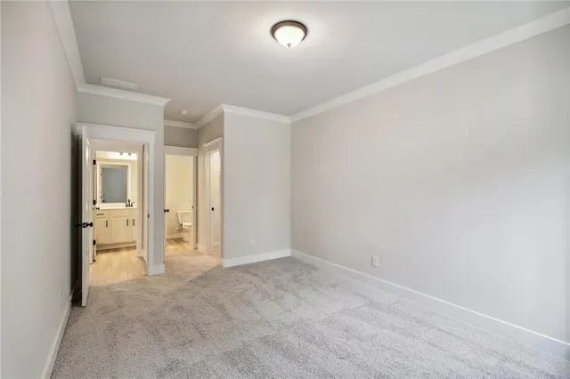 a house view with a backyard space