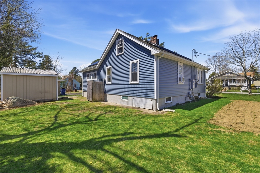6 Birch Street Wareham, MA 02571 - Photo 19 of 25 a view of a house with a yard