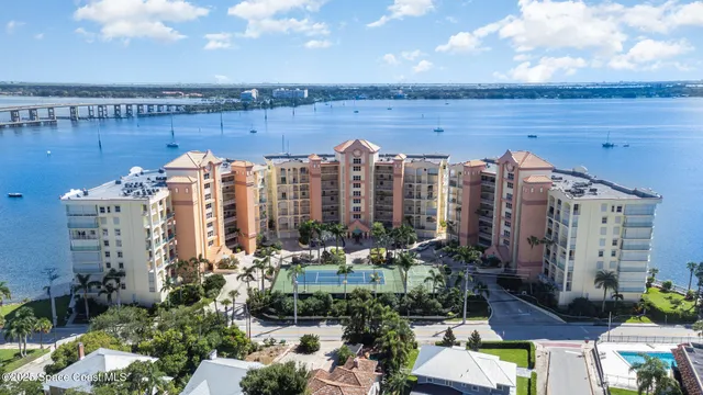 a view of a city with tall buildings