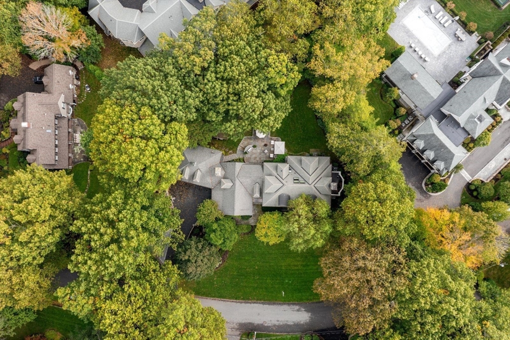 56 Ledgeways Wellesley, MA 02481 - Photo 4 of 42 an aerial view of a house with a yard