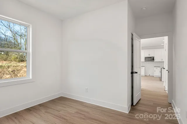 a view of wooden floor in a room