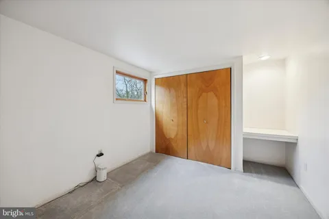 a view of room and closet