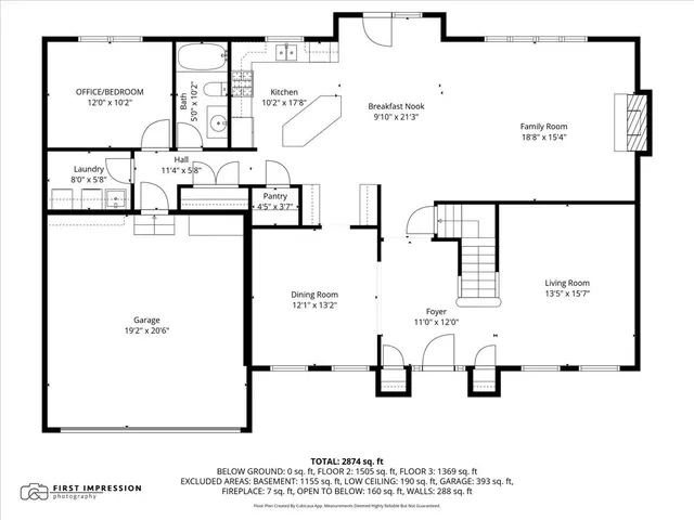 a picture of a floor plan
