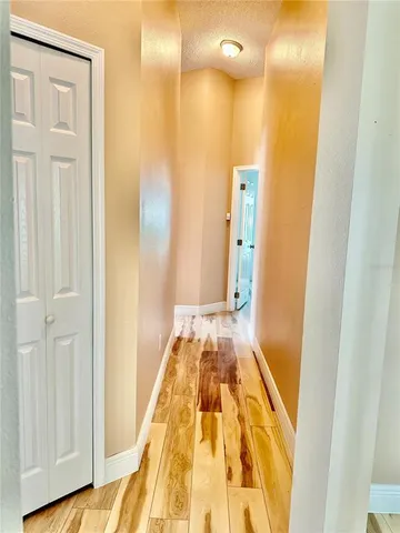 a view of bathroom with a bathtub