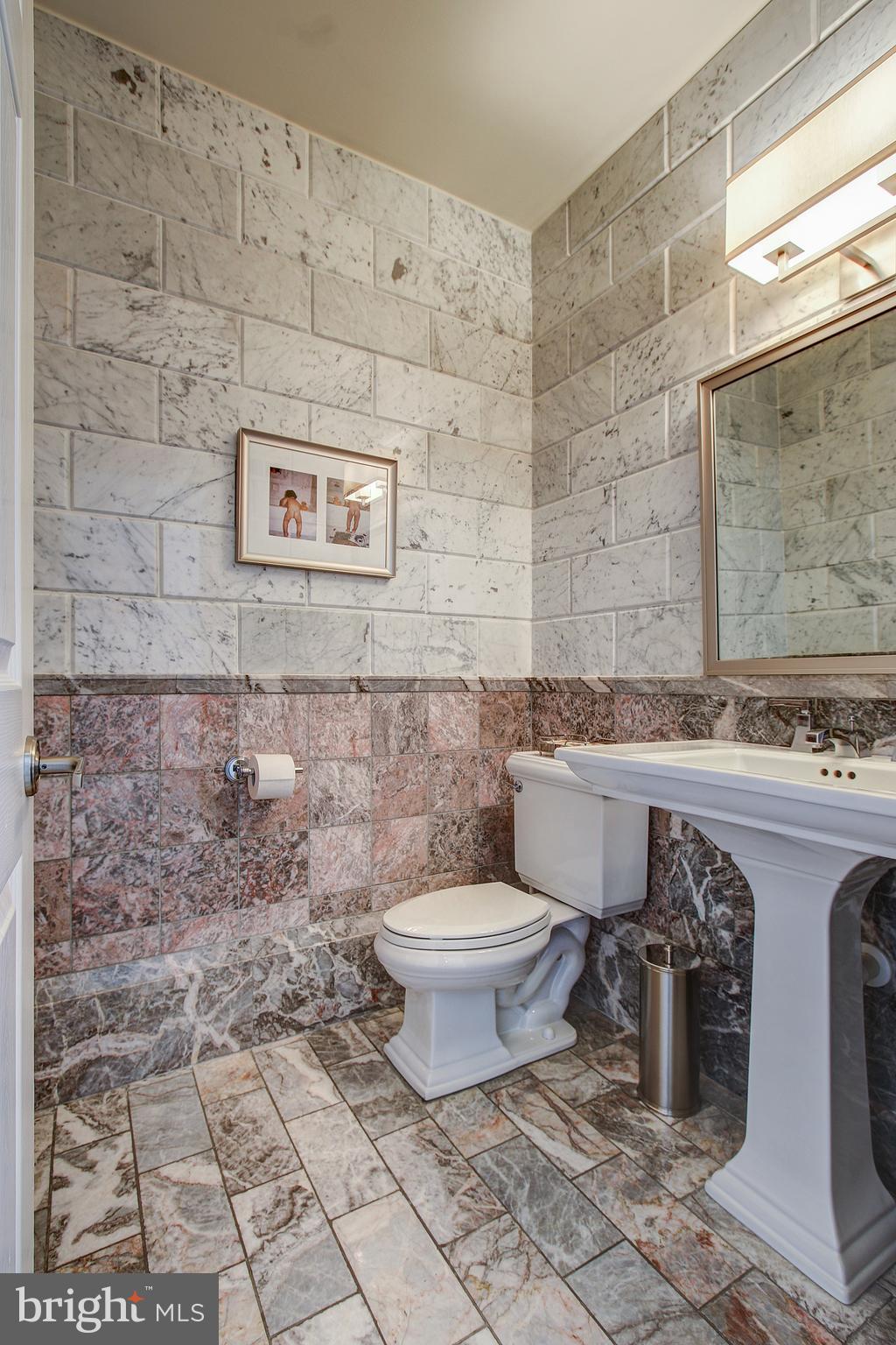 7211 Fairfax Road Bethesda, MD 20814 - Photo 11 of 39 Main Level Hall Bath