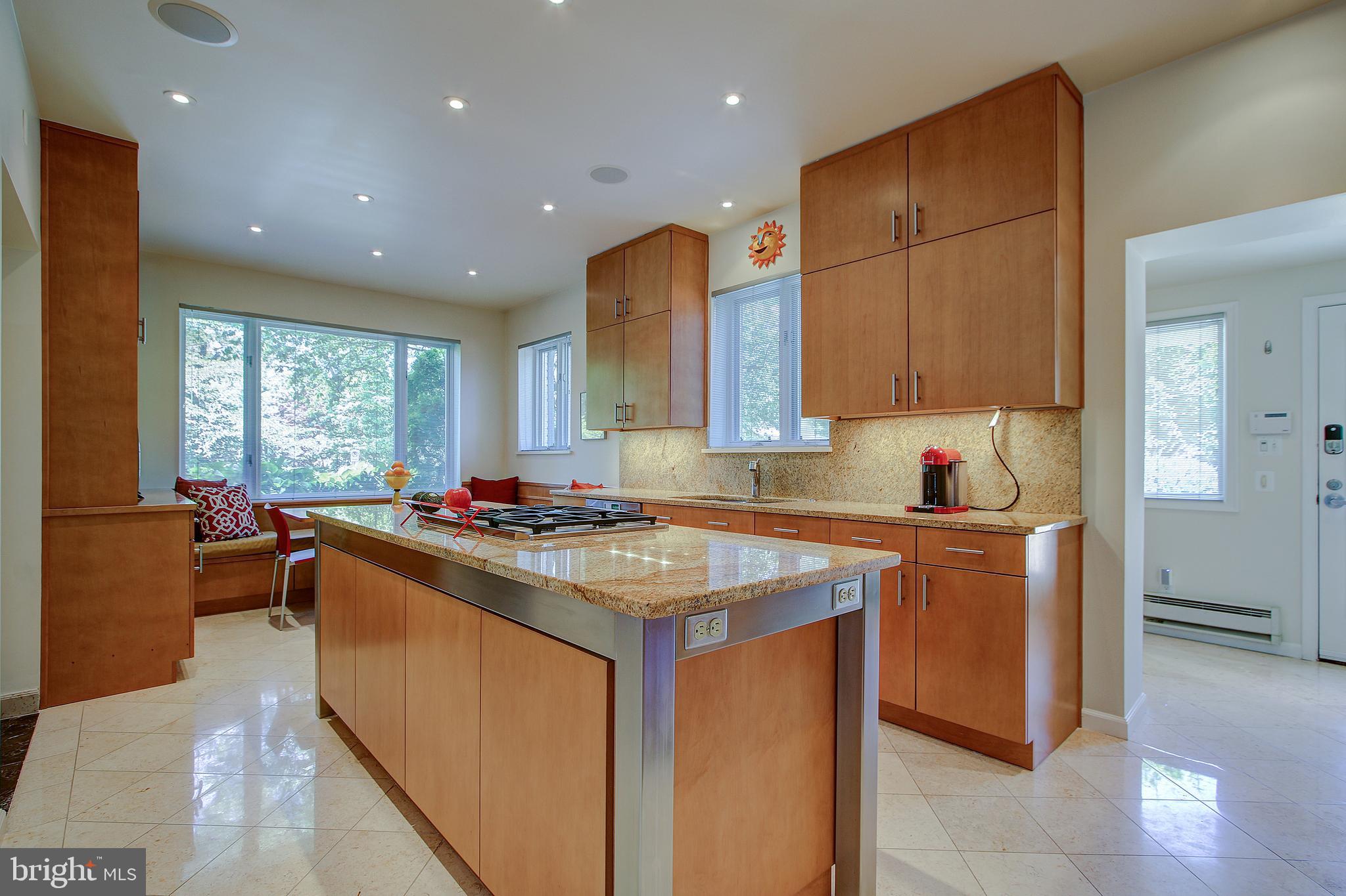 7211 Fairfax Road Bethesda, MD 20814 - Photo 13 of 39 Luxurious Kitchen with Stainless Steel Appliances