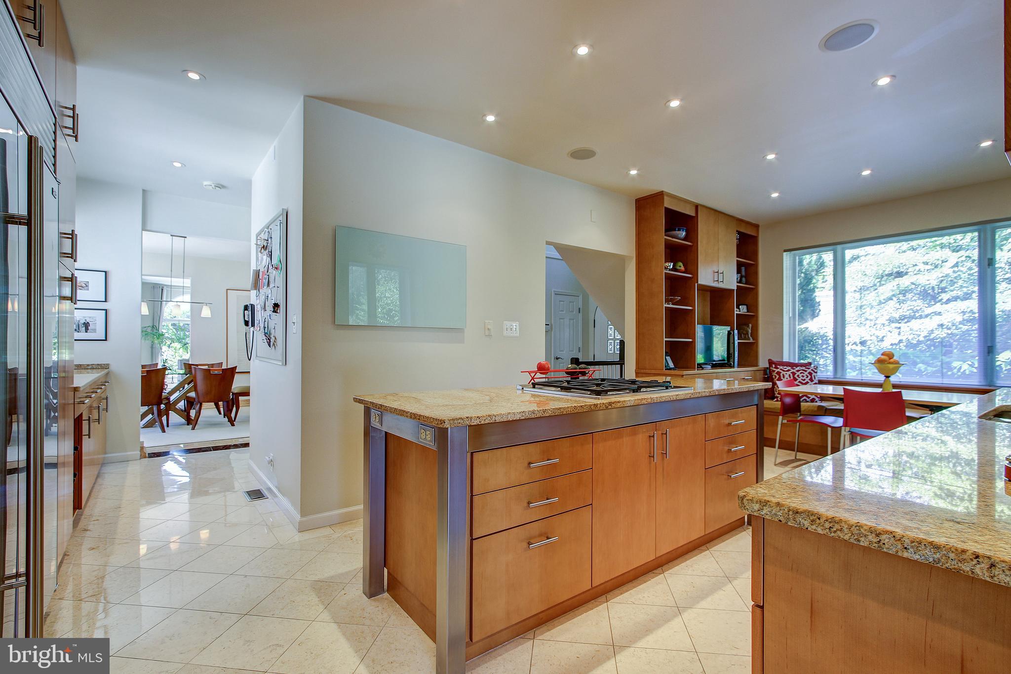 7211 Fairfax Road Bethesda, MD 20814 - Photo 14 of 39 Luxurious Kitchen with Stainless Steel Appliances