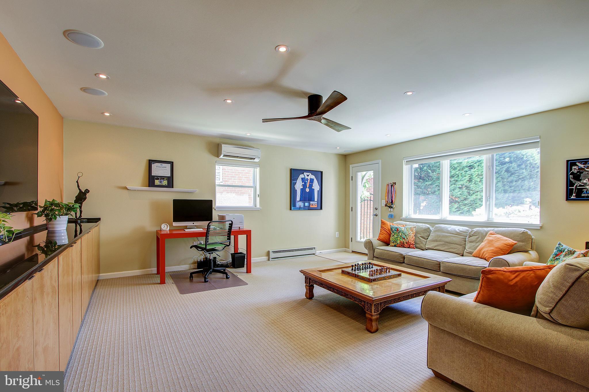 7211 Fairfax Road Bethesda, MD 20814 - Photo 18 of 39 Family Room with Built Ins