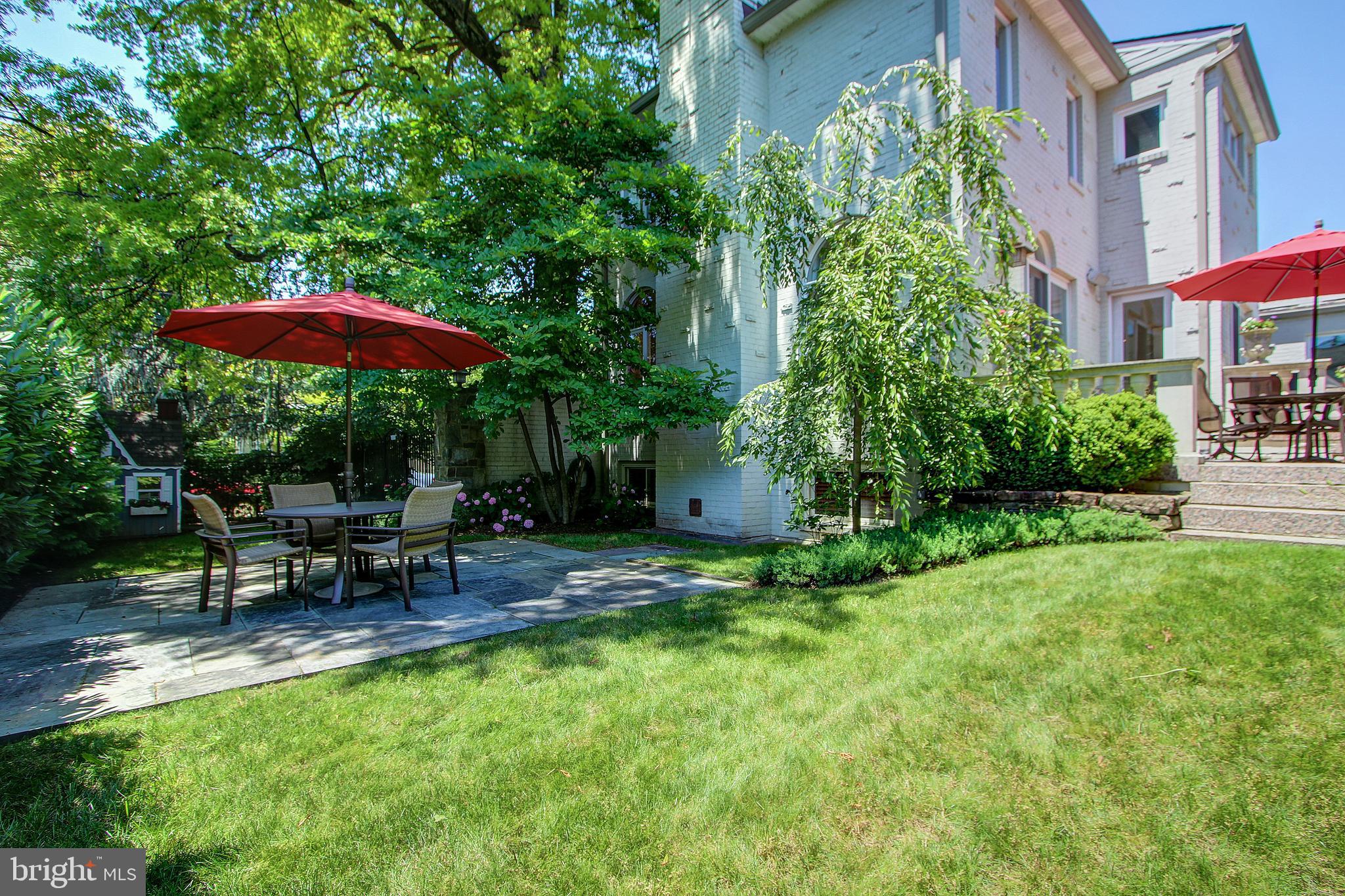 7211 Fairfax Road Bethesda, MD 20814 - Photo 36 of 39 Generous Backyard