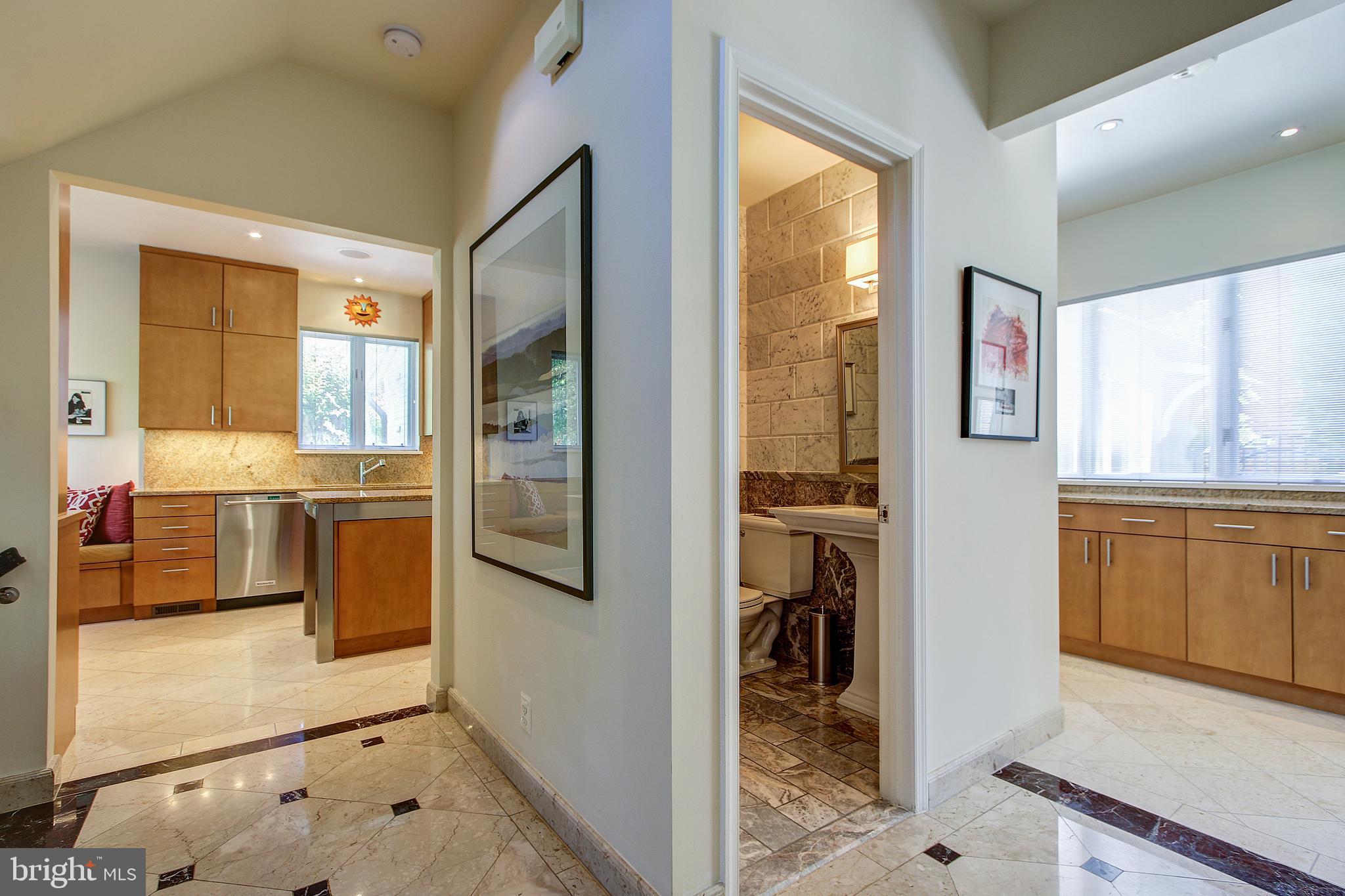 7211 Fairfax Road Bethesda, MD 20814 - Photo 10 of 39 Main Level Hall Bath