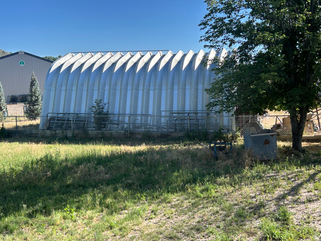 2688 Read Lane Preston, ID 83263 - Photo 17 of 18 Quonset-style utility building featuring corrugated metal siding and a low-sloping roofline