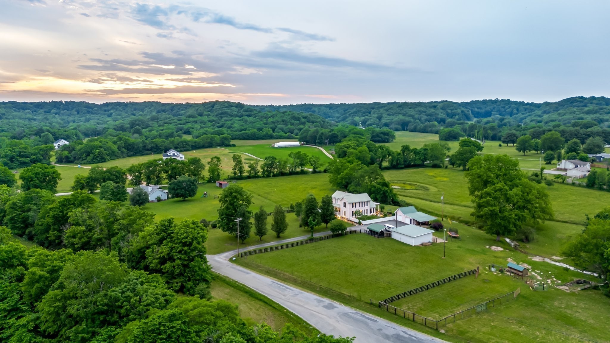 3310 Booker Ridge Road Mount Pleasant, TN 38474 - Photo 2 of 40 a garden view with a lake view