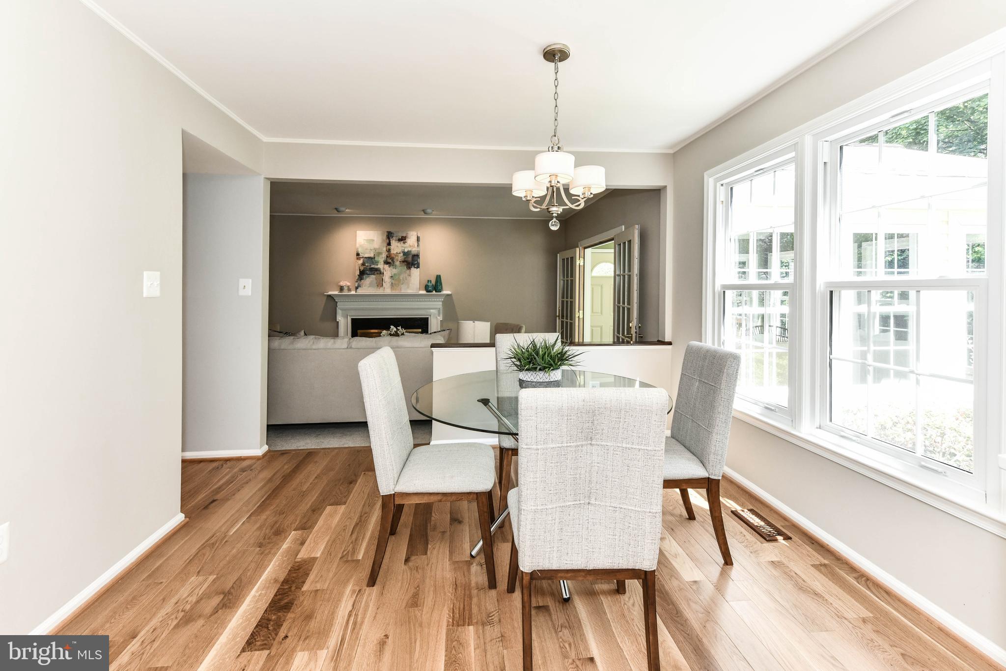 218 Environs Road Sterling, VA 20165 - Photo 13 of 44 Kitchen open to Living room!