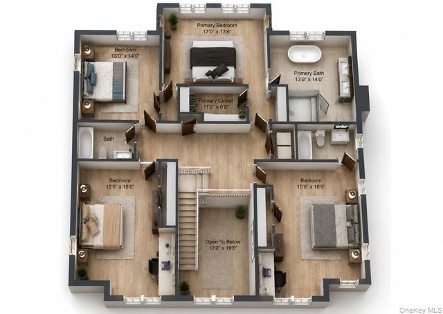 86 Old Logging Road Pound Ridge, NY 10576 - Photo 3 of 6 2nd Floor layout