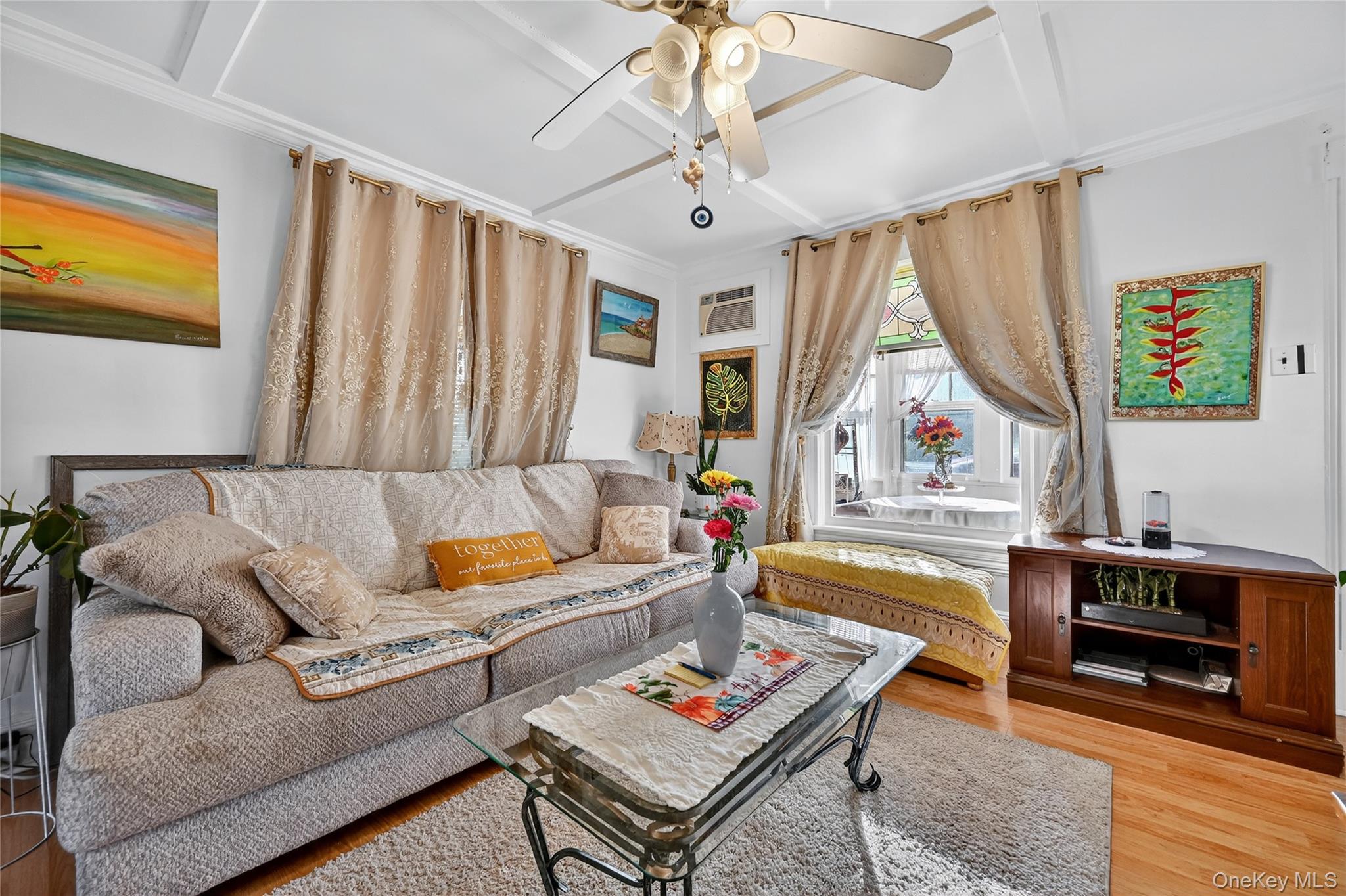 194 Old Liberty Road Monticello, NY 12701 - Photo 7 of 33 a living room with furniture a flat screen tv and a large window