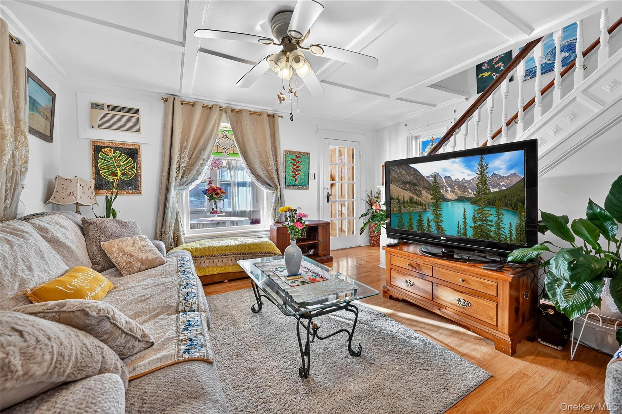 194 Old Liberty Road Monticello, NY 12701 - Photo 8 of 33 a living room with furniture and a flat screen tv