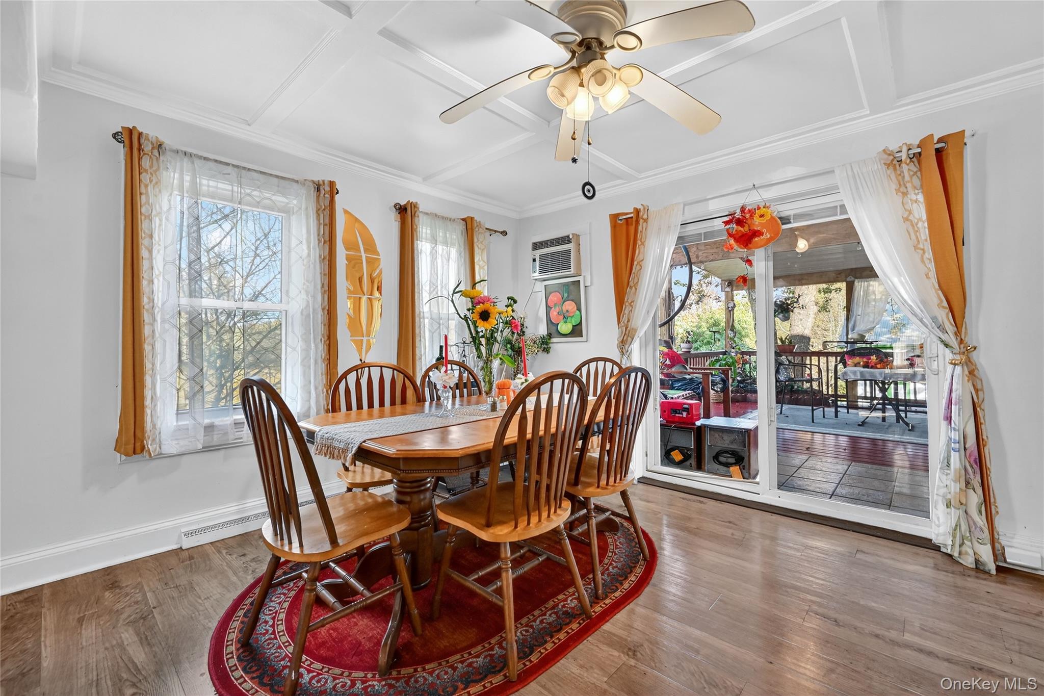 194 Old Liberty Road Monticello, NY 12701 - Photo 10 of 33 a view of a dining room with furniture window and outside view