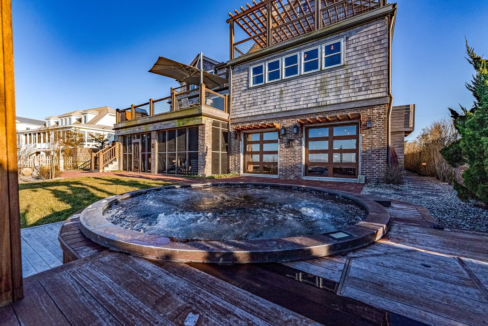 612 South Bayview Strathmere, NJ 08248 - Photo 28 of 38 a front view of a house with a yard