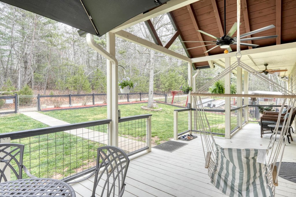 109 Hefner Road Blairsville, GA 30512 - Photo 32 of 48 a view of deck with patio