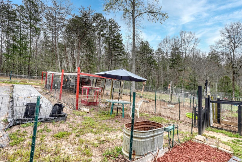 109 Hefner Road Blairsville, GA 30512 - Photo 47 of 48 a backyard of a house with yard fire pit and outdoor seating