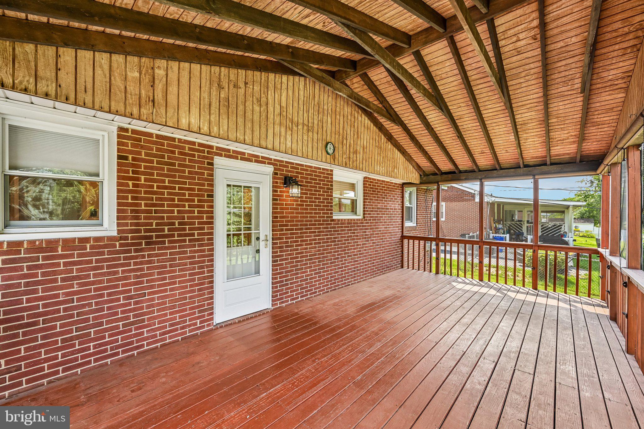 18 North Reed Street Bel Air, MD 21014 - Photo 31 of 40 Rear Covered Deck+