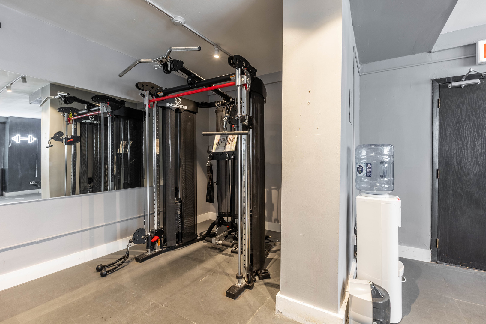 1140 North LaSalle Drive, Unit 203 Chicago, IL 60610 - Photo 17 of 25 a view of a room with gym equipment