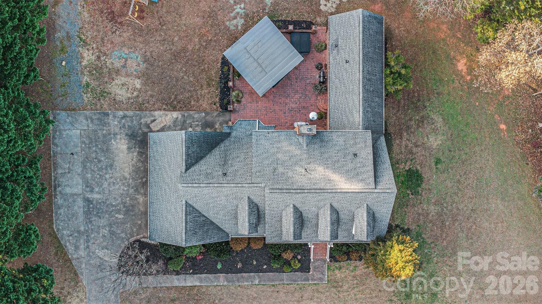 14320 Youngblood Road Charlotte, NC 28278 - Photo 41 of 41 an aerial view of a house with garden