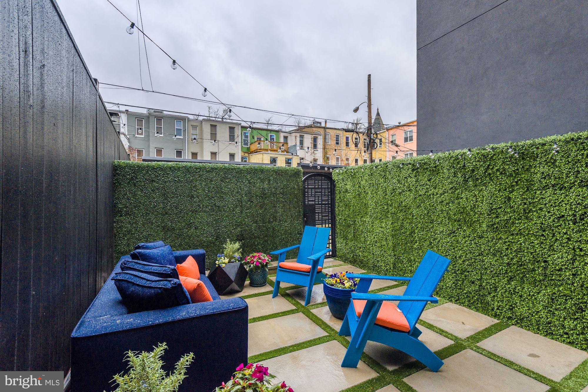 1313 R Street Northwest, Unit 1 Washington, DC 20009 - Photo 28 of 36 Private walled patio