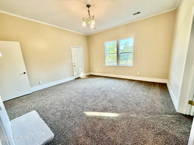 a view of room with window