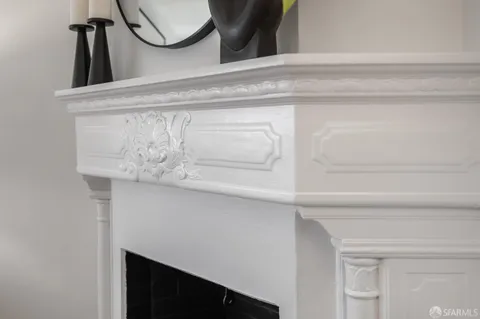 a close view of door lock