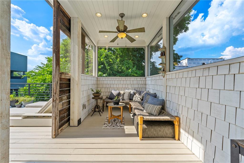612 Fortune Place Northeast Atlanta, GA 30312 - Photo 41 of 48 a outdoor space with lots of tables and chairs