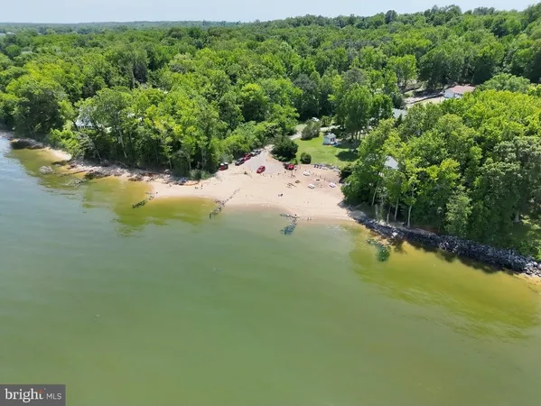 a view of an ocean and beach