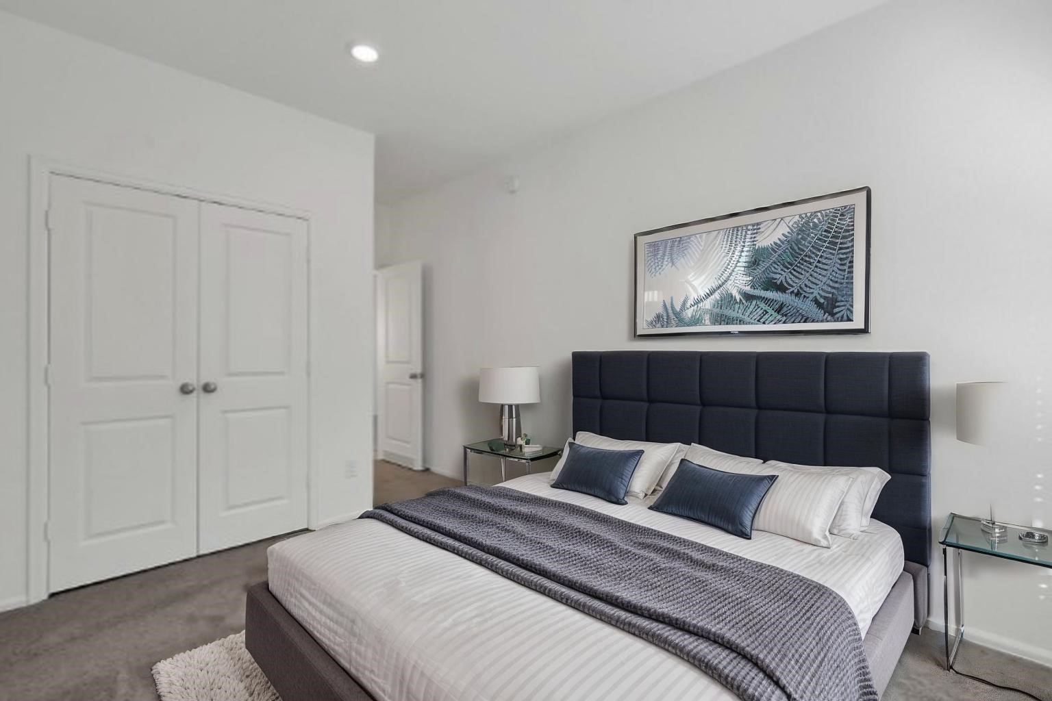 3806 Rock Ledge Drive Rosenberg, TX 77469 - Photo 23 of 23 Cozy secondary bedroom with neutral tones and ample closet space.