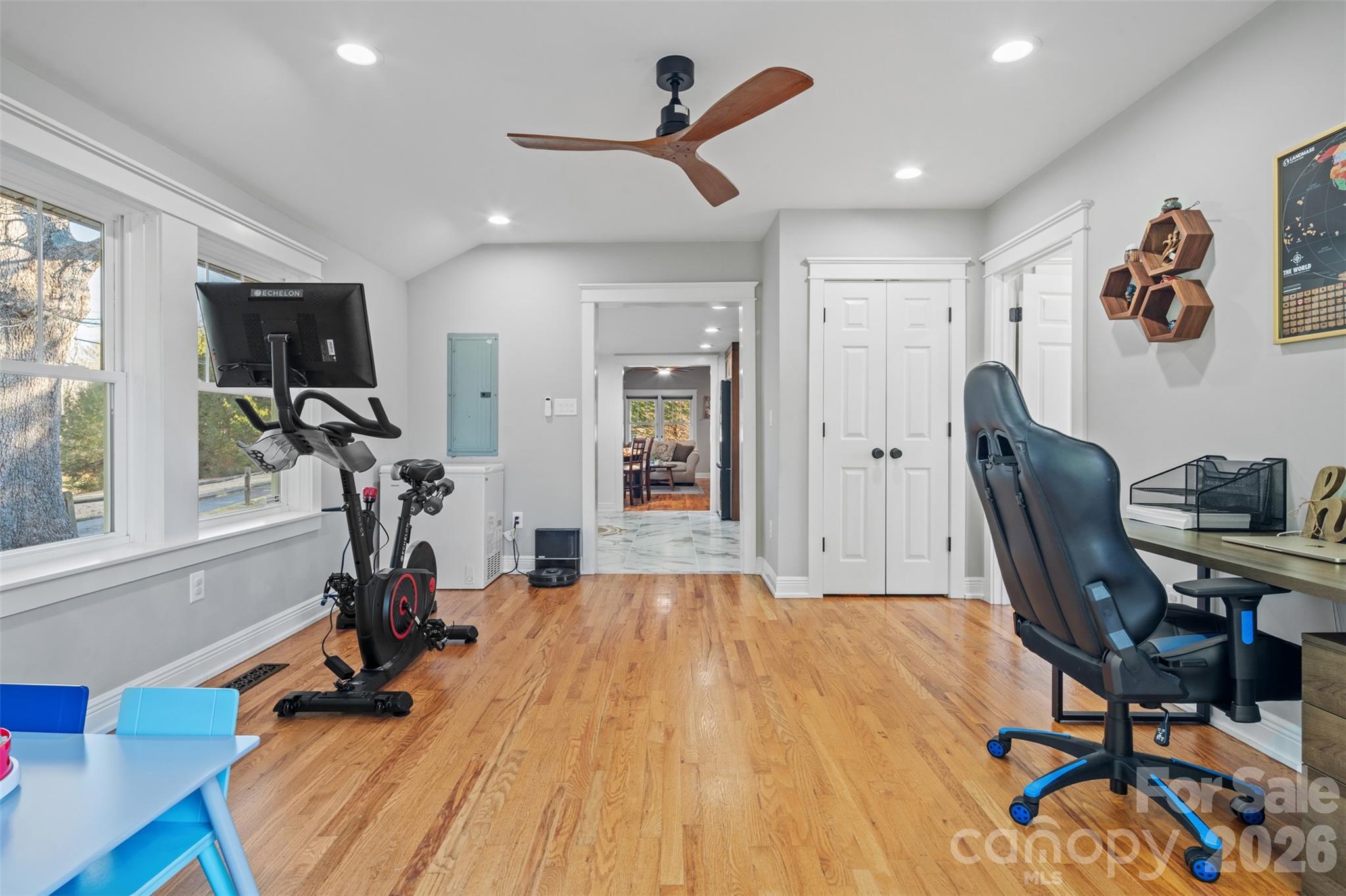 32 Youngs Cove Road Candler, NC 28715 - Photo 14 of 35 a view of a room with gym equipment