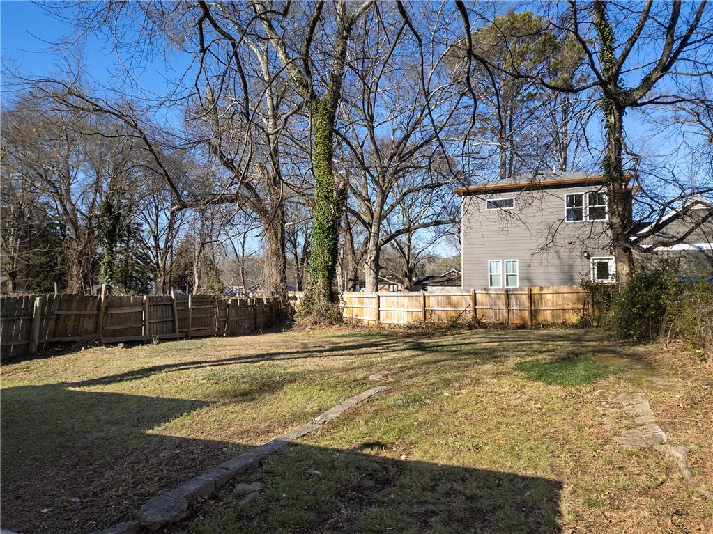 1639 Stokes Avenue Southwest Atlanta, GA 30310 - Photo 45 of 56 a view of a yard with a house