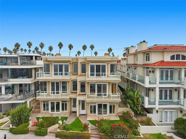 a view of city and ocean